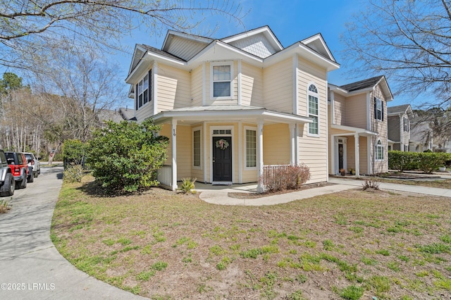 16 Maidencane St, Bluffton, SC 29910 - victorian-style house featuring covered porch