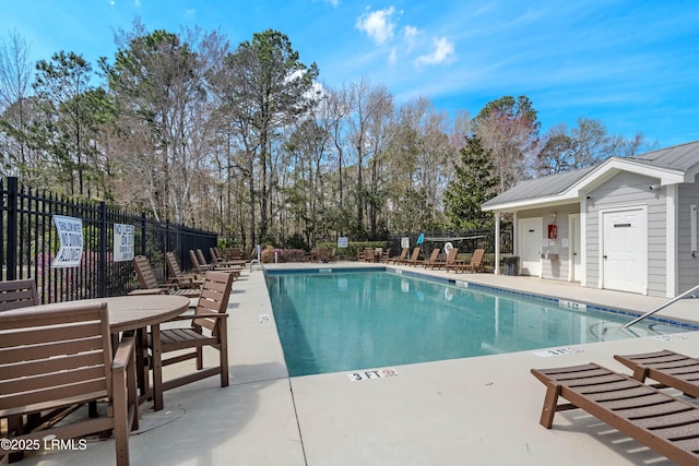 16 Maidencane St, Bluffton, SC 29910 - community pool featuring a patio and view of scattered trees