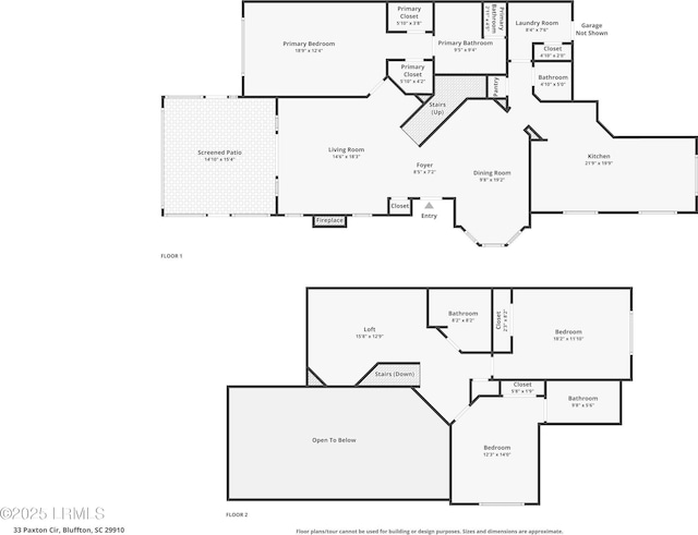 33 Paxton Cir, Bluffton, SC 29910 - view of layout