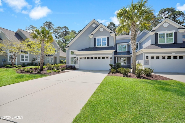 33 Paxton Cir, Bluffton, SC 29910 - traditional home featuring a garage, a front yard, and driveway