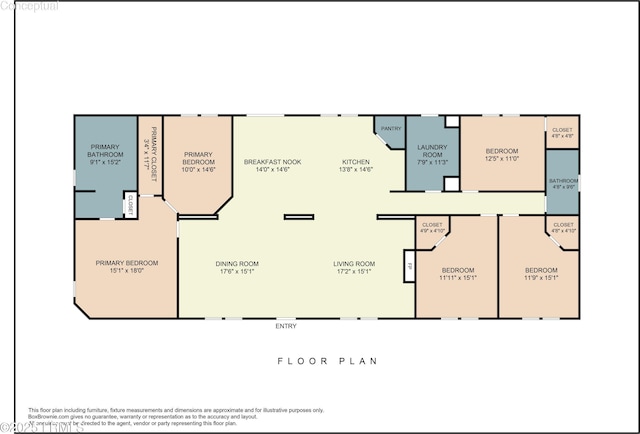 41 Able St, Bluffton, SC 29910 - room layout