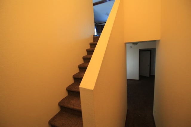 view of stairs