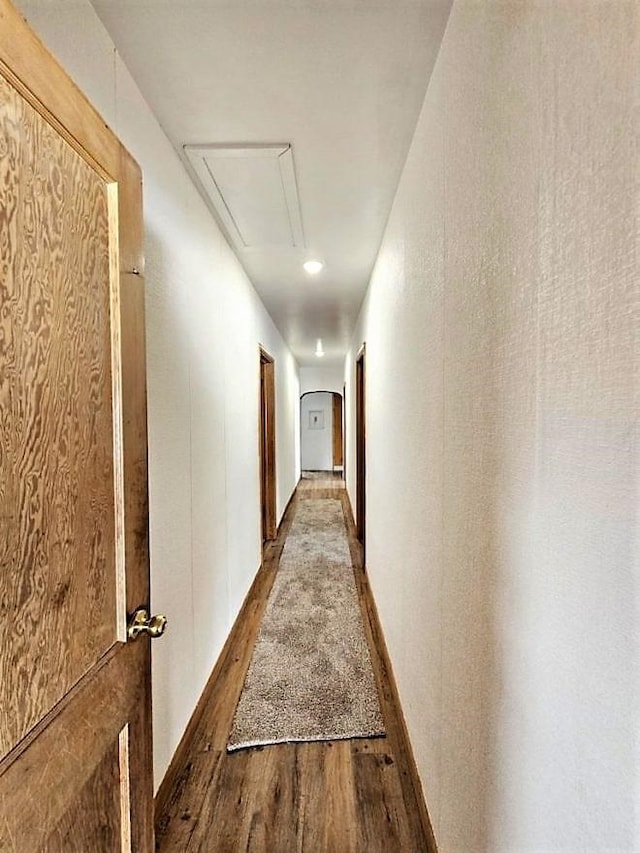 810 2nd Ave, Kenmare, ND 58746 - hall with dark hardwood / wood-style flooring