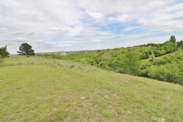 view of local wilderness with a rural view