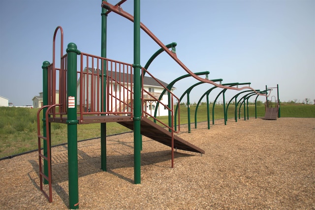 view of play area