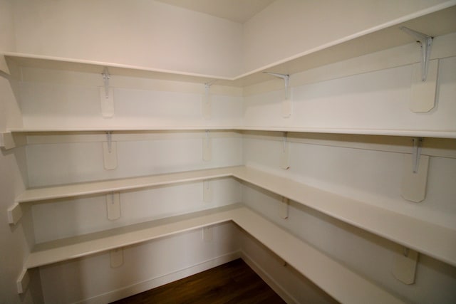 view of pantry