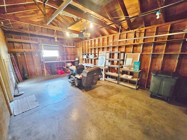 401 5th St, Rugby, ND 58368 - garage with a garage door opener