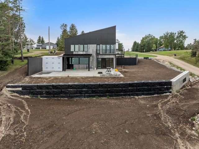 view of rear view of property