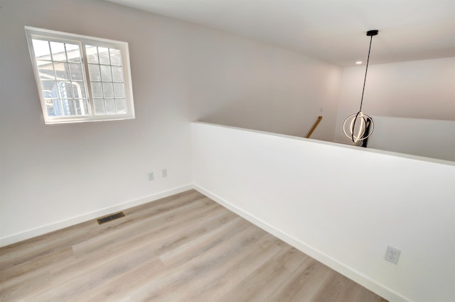 interior space featuring wood-type flooring