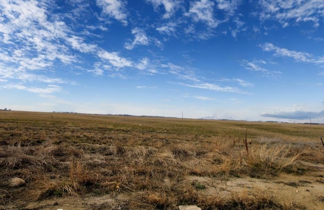 view of nature featuring a rural view