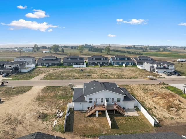 2424 Landmark Dr, Minot, ND 58703 - birds eye view of property with a residential view