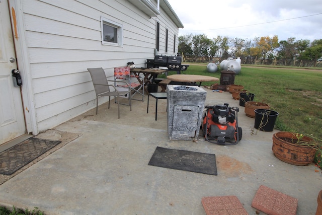 view of patio