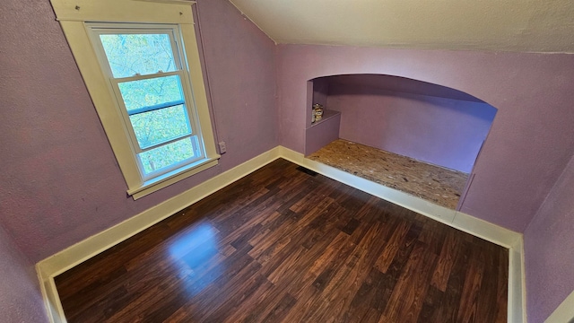 interior space featuring hardwood / wood-style flooring