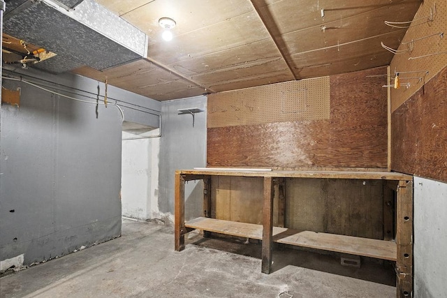 1012 4th St, Minot, ND 58701 - view of unfinished below grade area