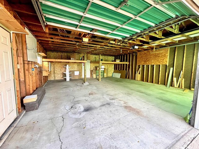6 4th Ave, Towner, ND 58788 - garage with a garage door opener