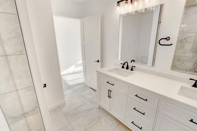 3308 23rd Ave NW, Minot, ND 58703 - bathroom with vanity