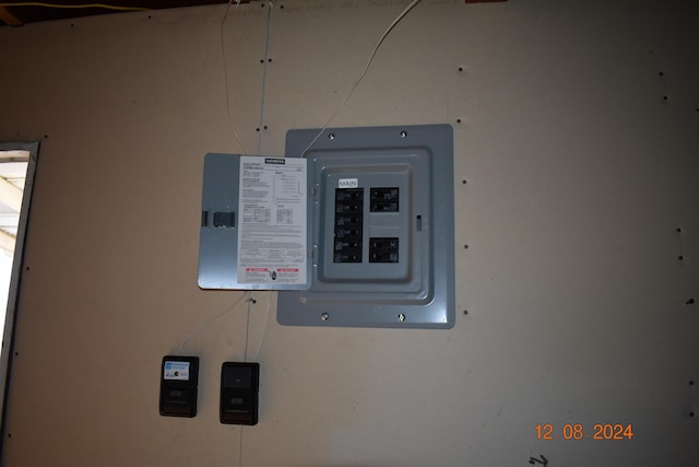 utilities with electric panel