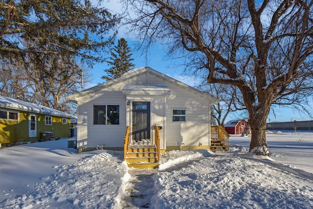 view of bungalow