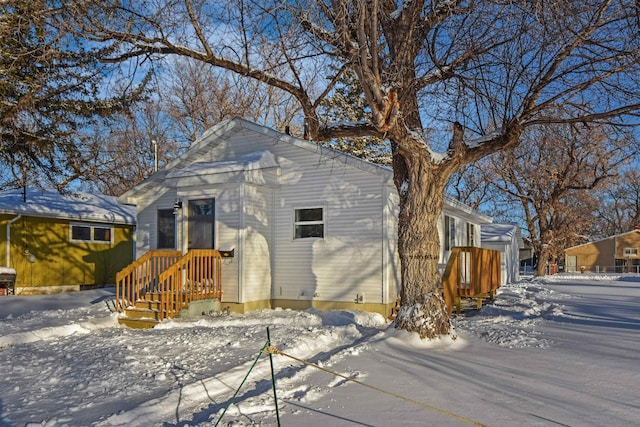 view of front of house