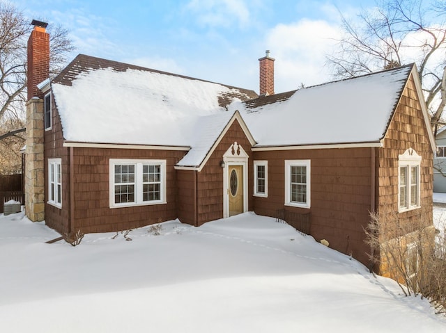 view of front of house