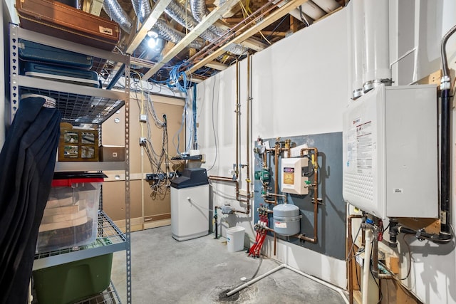 utilities with water heater