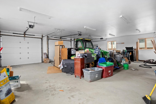 529 Rice Lake Rd, Rice Lake, ND 58735 - garage featuring a garage door opener
