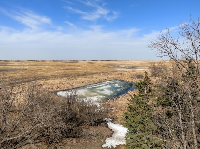 property view of water featuring a rural view
