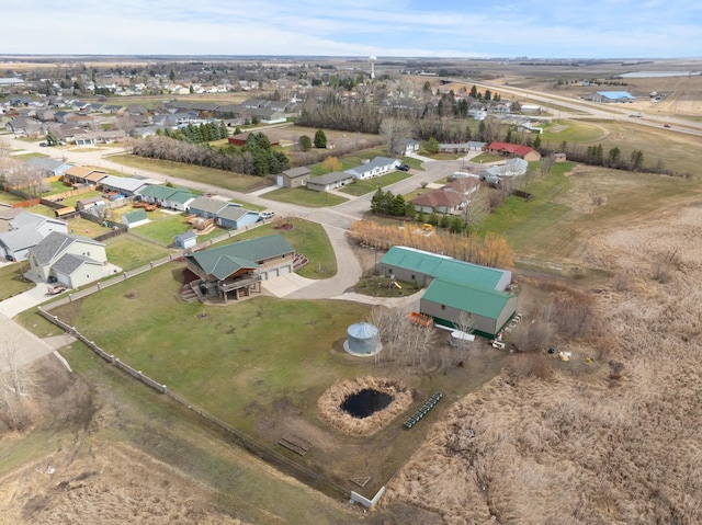 birds eye view of property featuring a residential view