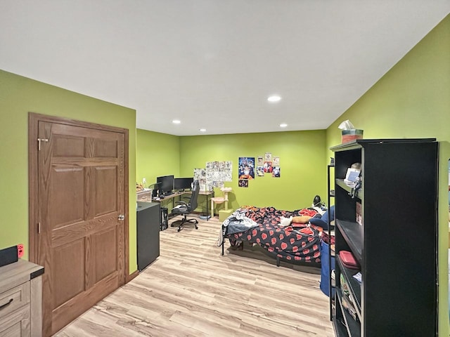 12780 153rd St, Sawyer, ND 58781 - bedroom featuring light wood finished floors and recessed lighting