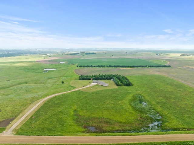 12780 153rd St, Sawyer, ND 58781 - aerial view featuring a rural view