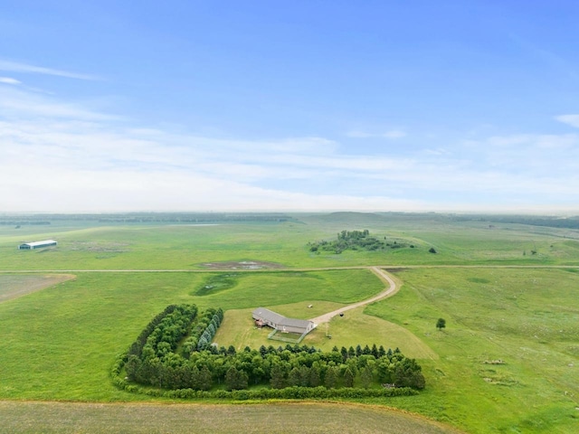 12780 153rd St, Sawyer, ND 58781 - aerial view featuring a rural view