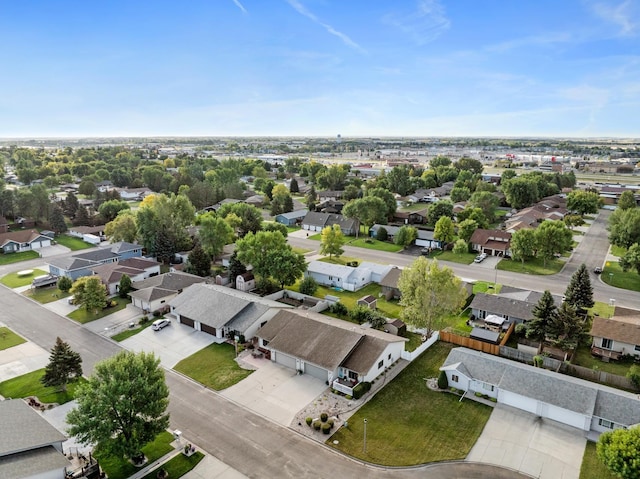 1419 17 1/2 Ave, Minot, ND 58701 - aerial view featuring a residential view