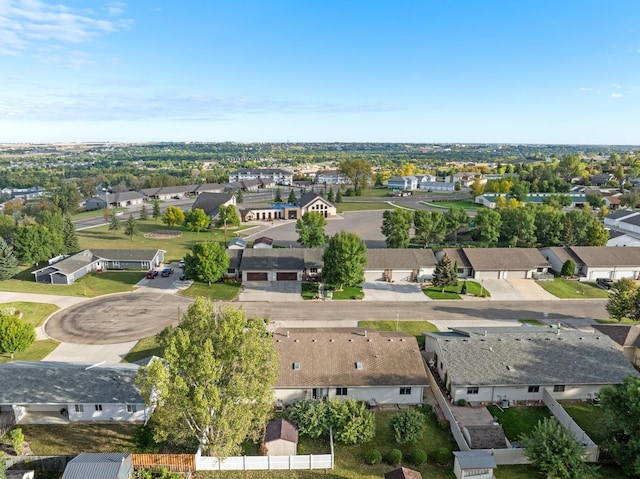 1419 17 1/2 Ave, Minot, ND 58701 - drone / aerial view with a residential view