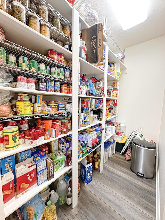 view of pantry
