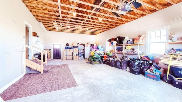 501 SW 135th Ave, Minot, ND 58701 - basement with stairway