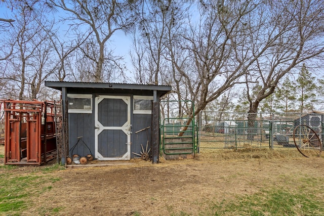 9500 135th Ave, Sawyer, ND 58781 - view of poultry coop with fence