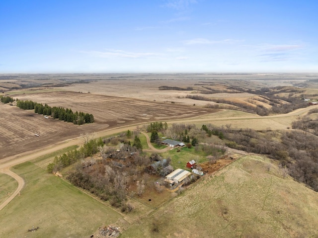 9500 135th Ave, Sawyer, ND 58781 - drone / aerial view with a rural view