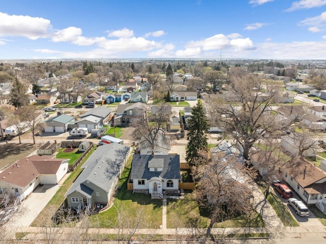 birds eye view of property featuring a residential view