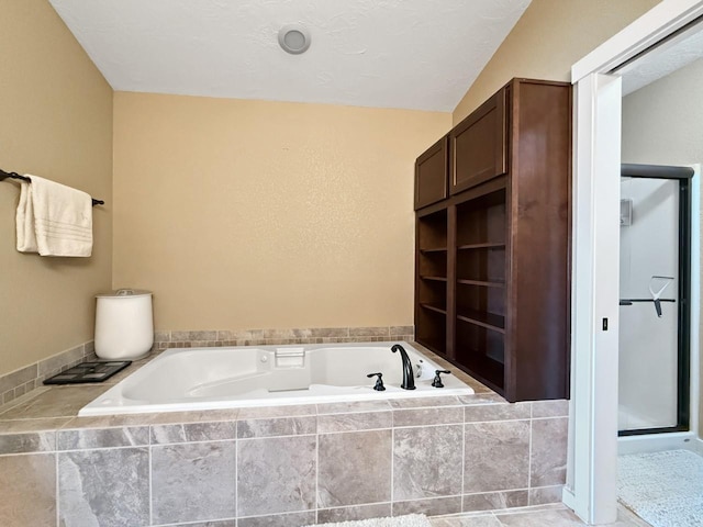 4005 Crossing St, Minot, ND 58701 - full bath with a garden tub and a shower stall