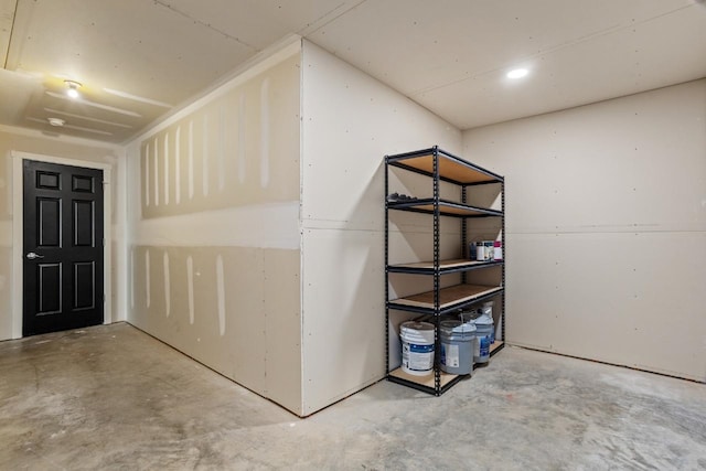1504 Valley Bluffs Dr, Minot, ND 58701 - view of basement