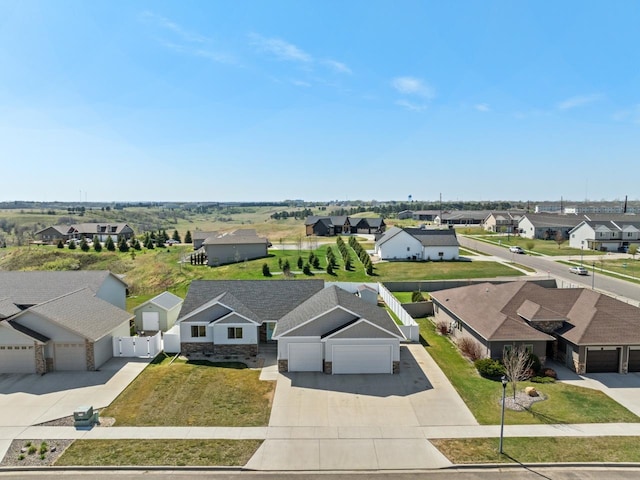 1504 Valley Bluffs Dr, Minot, ND 58701 - aerial perspective of suburban area