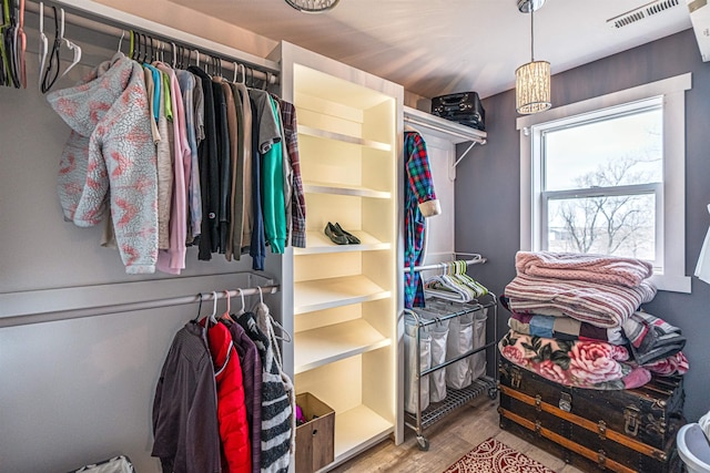 615 2nd St, Garrison, ND 58540 - spacious closet with wood finished floors