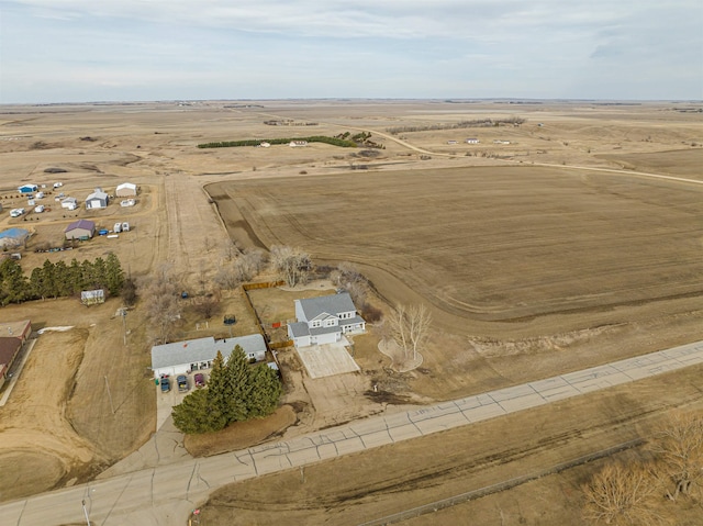 615 2nd St, Garrison, ND 58540 - aerial overview of property's location featuring rural landscape