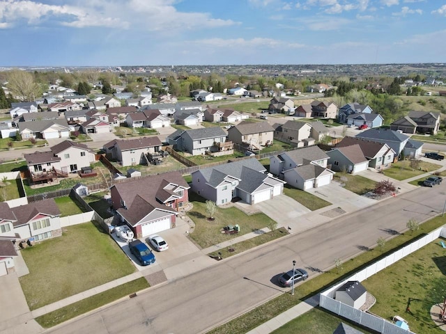 1312 28th St, Minot, ND 58703 - aerial view of property and surrounding area featuring nearby suburban area