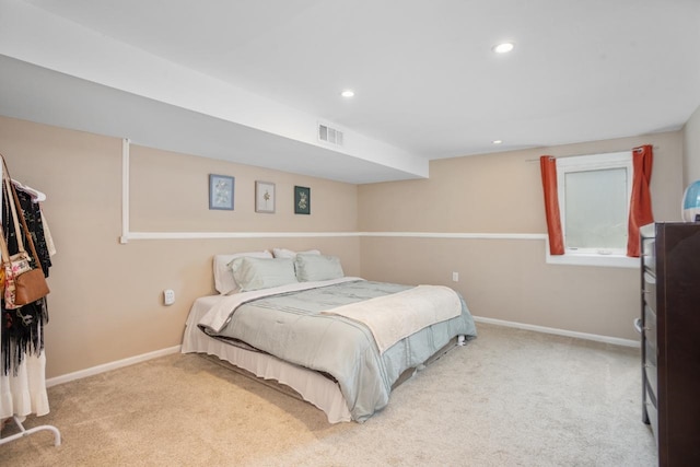 1001 20th St, Minot, ND 58703 - bedroom featuring carpet, baseboards, and recessed lighting