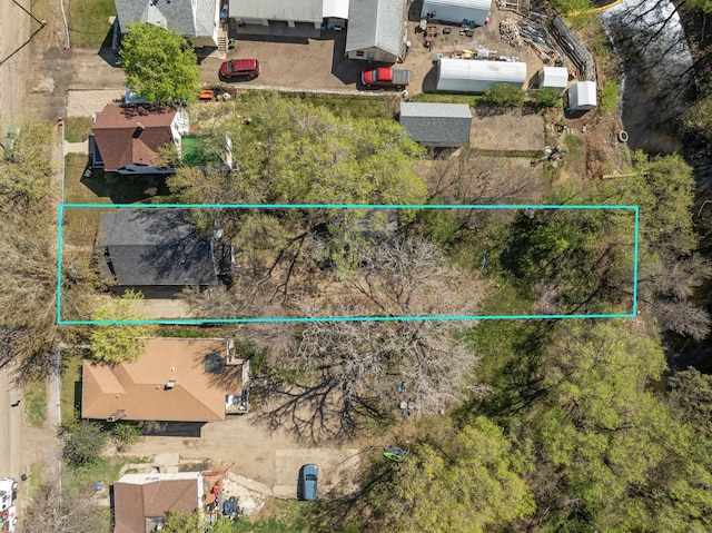 706 E Central Ave, Minot, ND 58701 - aerial view of property's location featuring property parcel outlined