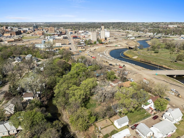 706 E Central Ave, Minot, ND 58701 - aerial overview of property's location featuring a nearby body of water