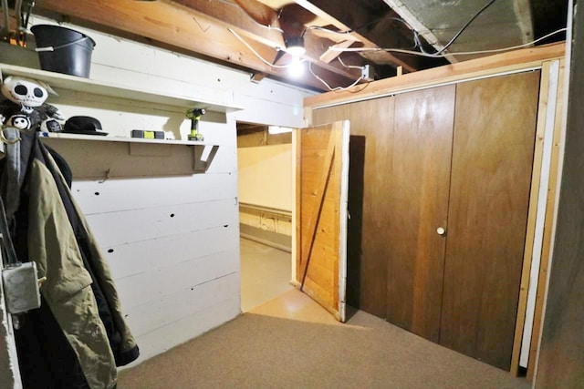306 Davis St, Burlington, ND 58722 - view of unfinished below grade area