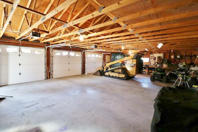 306 Davis St, Burlington, ND 58722 - garage with a garage door opener