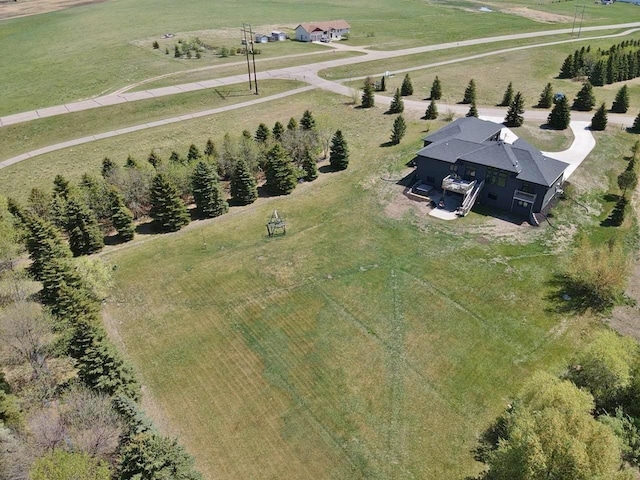 1007 5th St, Rugby, ND 58368 - aerial view of sparsely populated area